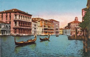 Benátky/Benátky: Canal Grande a Ca
