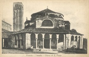 Benátky, Torcello, kostel S Fosca od Italian Photographer