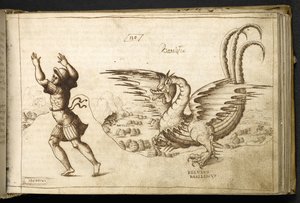 Přidat MS 82955 f.129r Dragon z 