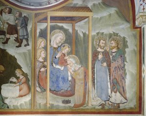 Klanění tří králů, kaple Panny Marie od Italian School