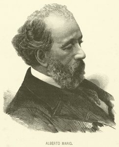 Alberto Mario (rytina) od Italian School