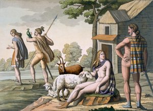 Starověcí Galové, kolem 1800-18 od Italian School