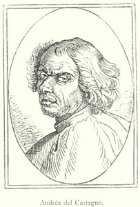 Andrea del Castagno (rytina) od Italian School