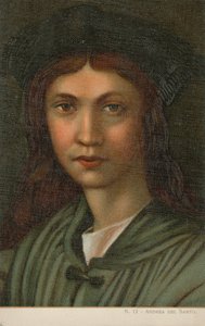 Andrea del Sarto, italský malíř (chromolit) od Italian School