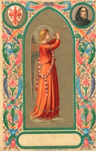 Beato Angelico (barevná litografie) od Italian School