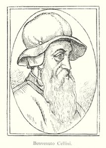 Benvenuto Cellini (rytina) od Italian School