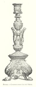 Bronz, počátek XVI. století (rytina) od Italian School