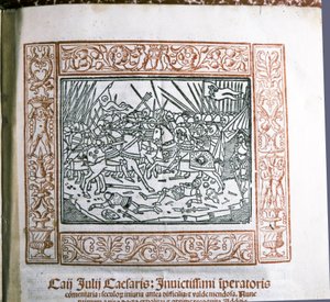 CAESAR Gaius Iulius: 15..., cca 1511 (miniatura) od Italian School