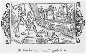 Dobytí města požárem, ilustrace z knihy Historia de Gentibus Septentrionalibus od Olause Magnuse (1490-1558), vydané v Římě roku 1555. od Italian School