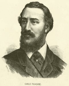 Carlo Pisacane (rytina) od Italian School