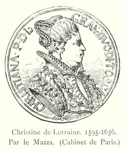 Christina Lotrinská od Italian School