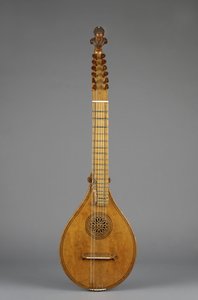 Cittern (Creta) (javor, modrý kámen, slonovina) od Italian School