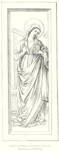 Sbírka Florencie, Akademie výtvarných umění, Zvěstování, Filippo Lippi (rytina) od Italian School