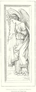 Sbírka Florencie, Akademie výtvarných umění, Zvěstování, Filippo Lippi (rytina) od Italian School