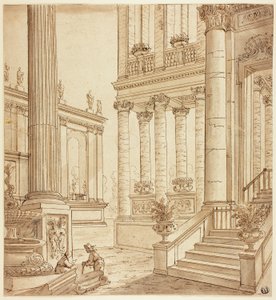 Kolonáda Portico od Italian School