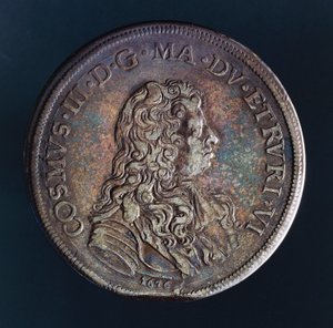 Cosimo III de Medici, velkovévodství toskánské, avers od Italian School