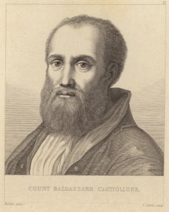 hrabě Baldassare Castiglione (1478-1529) od Italian School