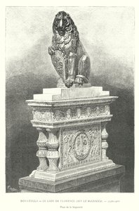 Donatello, lev z Florencie, známý jako Le Mazocco od Italian School