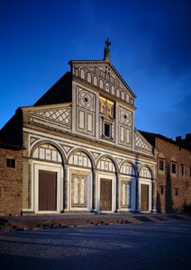 Fasáda kostela od Italian School