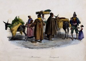 Prodejci ovoce a zeleniny od Italian School