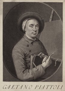 Gaetano Piattoli , italský portrétista od Italian School