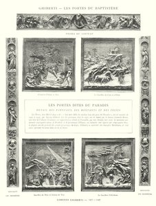 Ghiberti, Les Portes du Baptistere, Lorenzo Ghiberti od Italian School