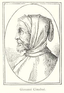 Giovanni Cimabue (rytina) od Italian School
