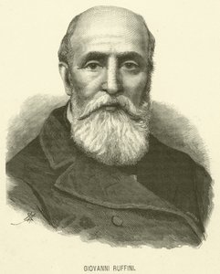 Giovanni Ruffini (rytina) od Italian School