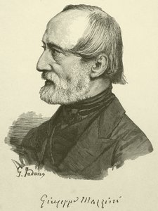 Giuseppe Mazzini (rytina) od Italian School