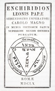 Grimoár papeže Lva III od Italian School