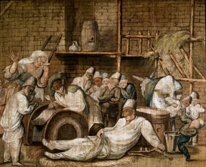 Groteskní postavy Commedia dell