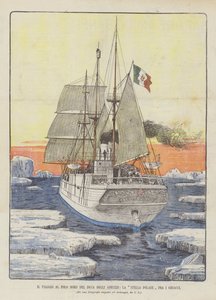 Il Viaggio Al Polo Nord Del Duca Degli Abruzzi, La Stella Polare Fra I Ghiacci od Italian School