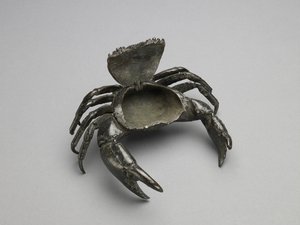 Stojan na inkoust v podobě kraba, c. 1560 (bronz) od Italian School