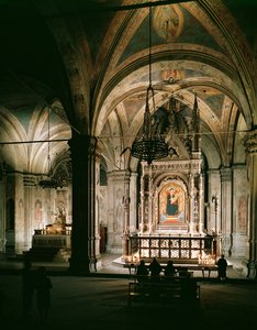 Pohled do interiéru kostela od Italian School
