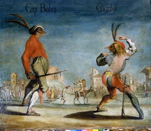 Italské masky z Commedia dell