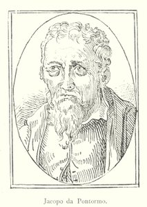 Jacopo da Pontormo (rytina) od Italian School