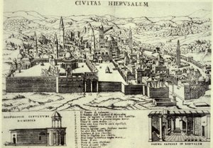 Jeruzalém, 1581 od Italian School