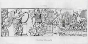 Trajánův sloup, Trajánův sloup (rytina) od Italian School