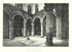 Nádvoří Starého paláce, Ornament Michelozzo Michelozzi od Italian School