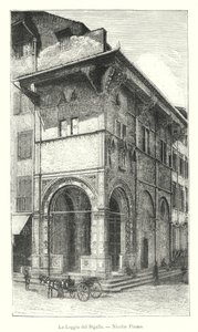 Loggia del Bigallo, Nicolas Pisano (rytina) od Italian School