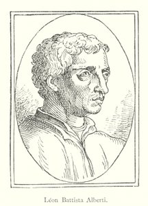 Leon Battista Alberti (rytina) od Italian School