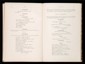 Libreto Tosca Giacomo Puccini, Edition Ricordi, Itálie od Italian School