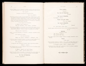 Libreto Tosca Giacomo Puccini, Edition Ricordi, Itálie od Italian School
