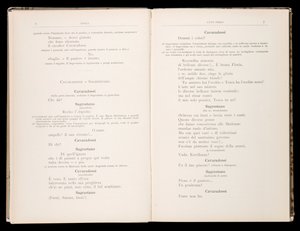 Libreto Tosca Giacomo Puccini, Edition Ricordi, Itálie od Italian School