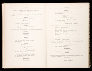 Libreto Tosca Giacomo Puccini, Edition Ricordi, Itálie od Italian School