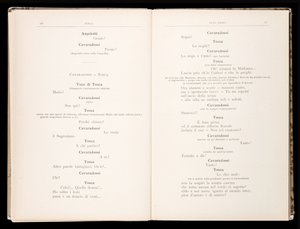 Libreto Tosca Giacomo Puccini, Edition Ricordi, Itálie od Italian School