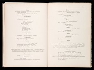 Libreto Tosca Giacomo Puccini, Edition Ricordi, Itálie od Italian School