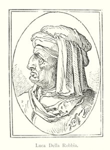 Luca Della Robbia (rytina) od Italian School