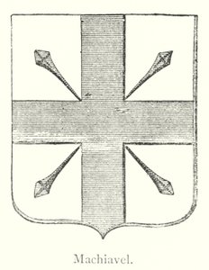 Machiavel (rytina) od Italian School