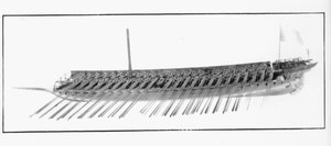 Model benátské trirémy od Italian School
